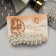 Hair hair clip "Hege" sheet, 8.5 cm, silver-white