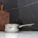Gretta bucket, 1.6 l, d = 16 cm, capsule, without a lid, metal handle, induction