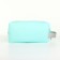 Cosmetic bag with lightning, mint color