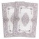 Openwork napkin Arabesque, 30 x 45 cm, beige color