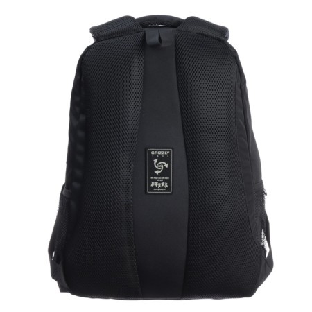 School backpack 45 x 32 x 23 cm, Grizzly, ergonomic back, black/white-5