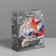 Gift Laminated Vertical Gift, packaging, “Happy holiday February 23!”, S 12 x 15 x 5.5 cm