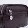 Cross-Bodi bag with zipper, burgundy color