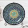 Largan Rishtan ceramics "Patterns", 25 cm, blue, mix