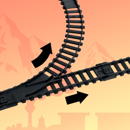 Rail Road "Small Train", works from batteries-6