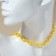 Chocker "chain" cartoons, yellow color, l = 37 cm
