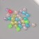 Beads for creativity Plastic "Multicolor soap bubble" set 20 grams 0.8x0.8x0.8 cm