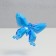 Wind music plastic "Butterflies and heart-mirror" 4 tubes 11 elements 75 cm