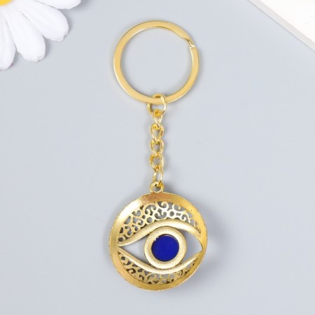 Keychain Metal Eye "Eye from the evil eye" MIX 3.3x0.2x3.5 cm-3
