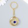 Keychain Metal Eye "Eye from the evil eye" MIX 3.3x0.2x3.5 cm