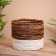 Wicker basket 30x30x25 cm