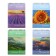 Sketchbook 18x25cm for pastel, 30 sheets "Nature", hard cover, density 130 grams, mix