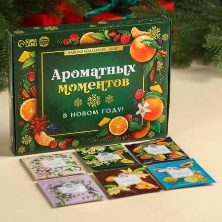 Tea collection "Fragrant moments", 54 g (30 bags x 1.8 g).-1