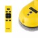 Robot Mail of Windows KitFort KT-5186, 80 W, 5.5 min/m2, from the battery, yellow