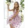 Dress "Alina", height 98 cm, pink color