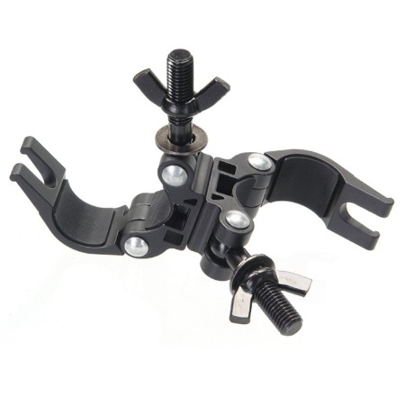 Double PowerGrip PG-008 clip to the pipe-1