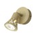Oreon lamp 1x50W GU10 gold 14x9.5x11cm