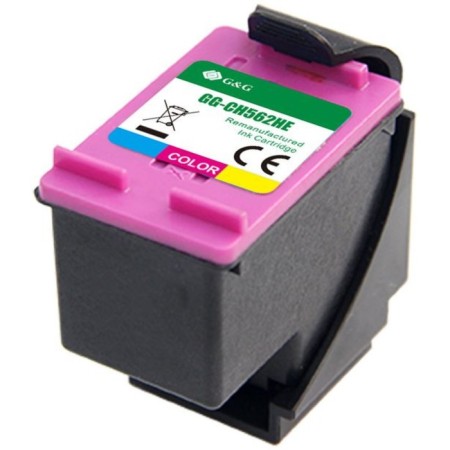 Inkjet cartridge g & g gg-ch562he 122 multicolor (18ml) for HP DJ 1050A/2050A/3000-1