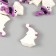 Decor for creativity plastic "Ghost in the hat" 3x2.1x0.6 cm