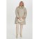 Female coat, size 58, milk color