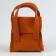 Crocodile doll bag, brown color