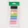 Set of thread "Pastel", 50/2, 150 m, 8 pcs, color colorful color