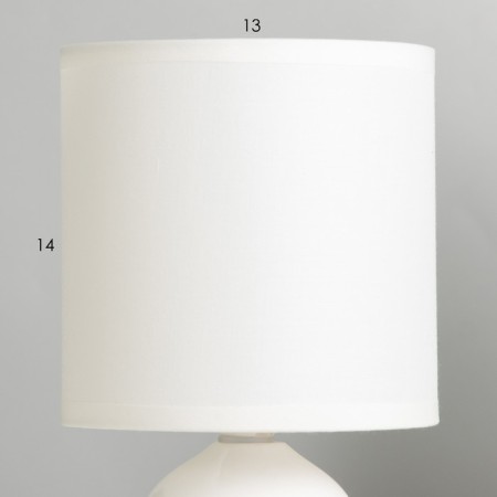 Liberty table lamp E14 40W white 26x13x13 cm-3