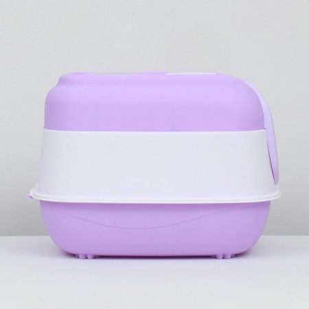 The toilet is closed with the upper hole, a scoop, a coal filter of 40 x 56 x 40 cm,-5