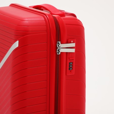Small 20 suitcase, lightning department, code castle, 4 wheels, red color-3