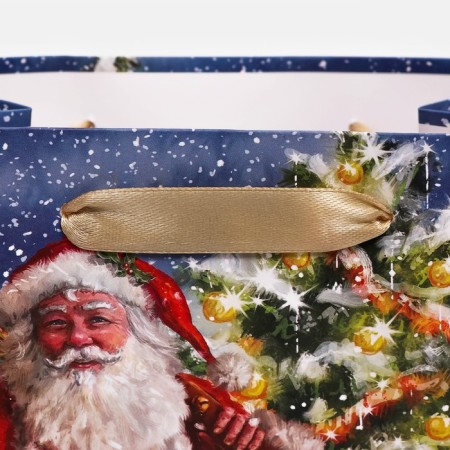 Gift, laminated, "Santa" package, 18 x 23 x 10 cm-3