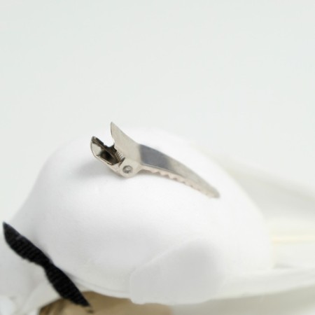 A set of birds for decor and floristry, on the clothespin, plastic, white, 2 pcs., 13 x 3 x 3 cm-3