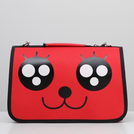 Bag - Animal Carriage "Funny Beetle", Red, Size S, 37.5 x 17 x 22 cm 477761-1