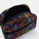 Lightning cosmetic bag, external pocket, black color