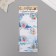 Sticking with a volumetric element "New Year. Snowfall" 7x15.2 cm