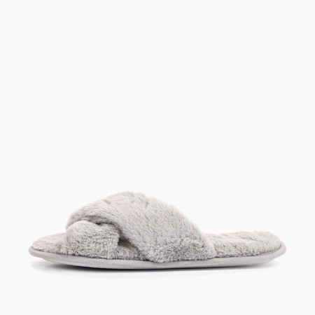 Slippers # 2 women, size 36.5, color gray color-6