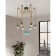 Suspension RAMPSIDE, 6x28W E27