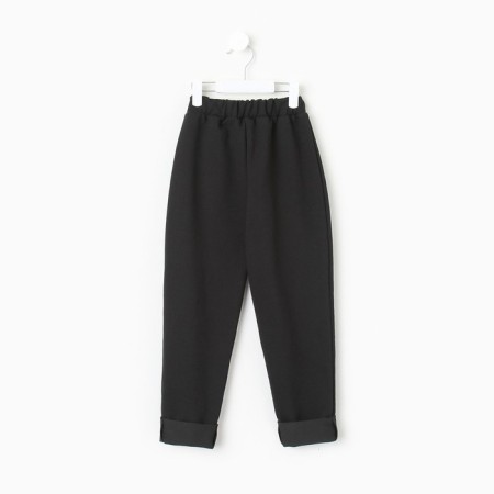Kidsa (sweatshirt, trousers) minku color black, height 158 ​​cm-12