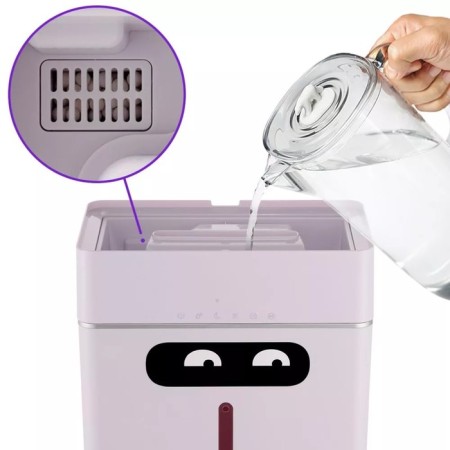 Air humidifier KitFort KT-2881, ultrasound, 53 watts, 10 l, 60 m2, lilac-2