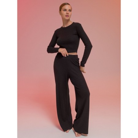 Women's longing, size 42, black color-4