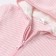 Kit for children (jumper, trousers), pink/white color, height 68 cm