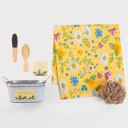 Gift set "Enjoy Life" with a towel (5 items)-1