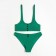 Separate swimsuit minku, green color, size 46