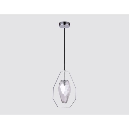 Suspended lamp with a replaceable lamp Ambrella Light, Traditional, TR3626, G9, Color Chrome-1
