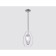 Suspended lamp with a replaceable lamp Ambrella Light, Traditional, TR3626, G9, Color Chrome