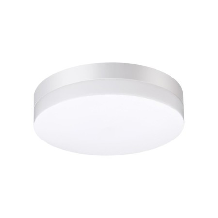 Opal lamp, 1x18W LED, 4000K, 1700LM, IP54, white color