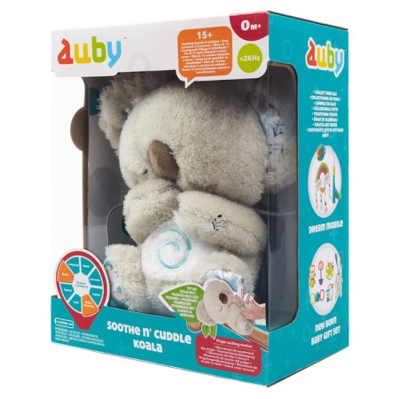 Interactive toy "Coala" for falling asleep, light and sound effects-15