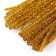 Wire with pile for crafts "Shine", set 50 pcs, size 1 pc: 30 × 0.6 cm, yellow color