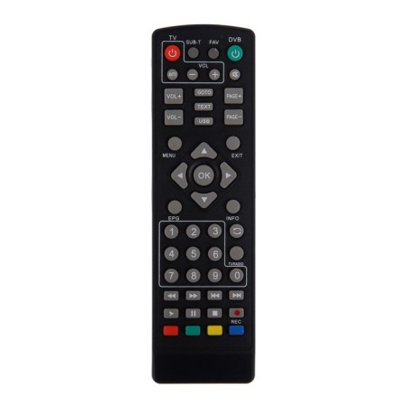 Remote to REXANT, for DVB-T2 prefix with a television management function, universal-1