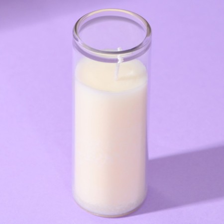 Candle in the flask "Vanilla", height 8 cm-4
