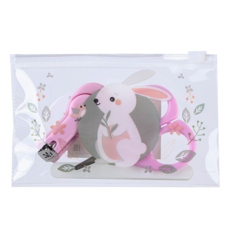 Manicure set for the smallest "Bunny" (scissors+forceps+saw)-5